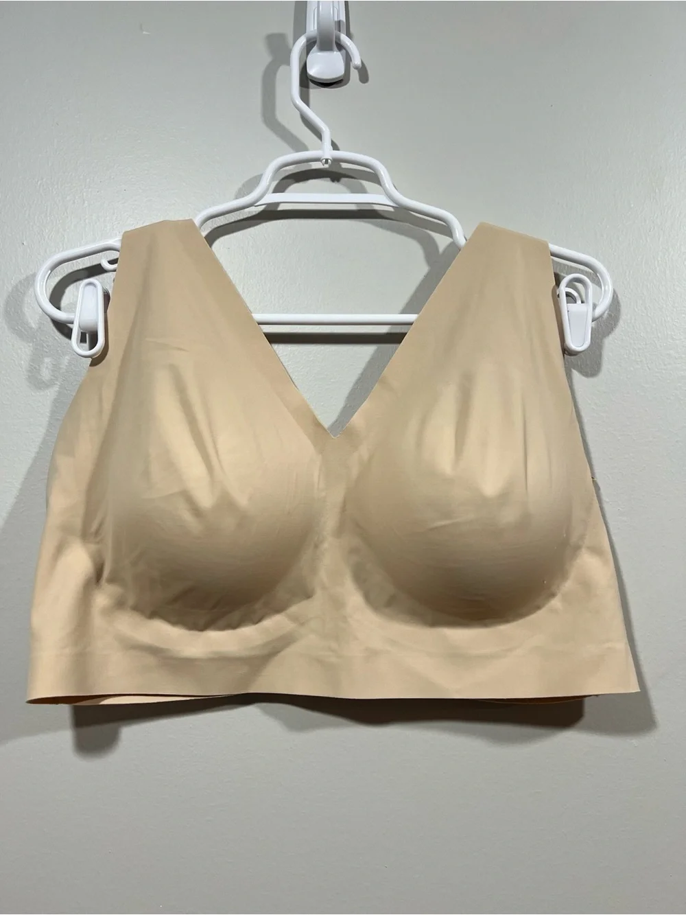 TrueKind Women’s Everyday Comfort V-neck Bralette Size 2XL
